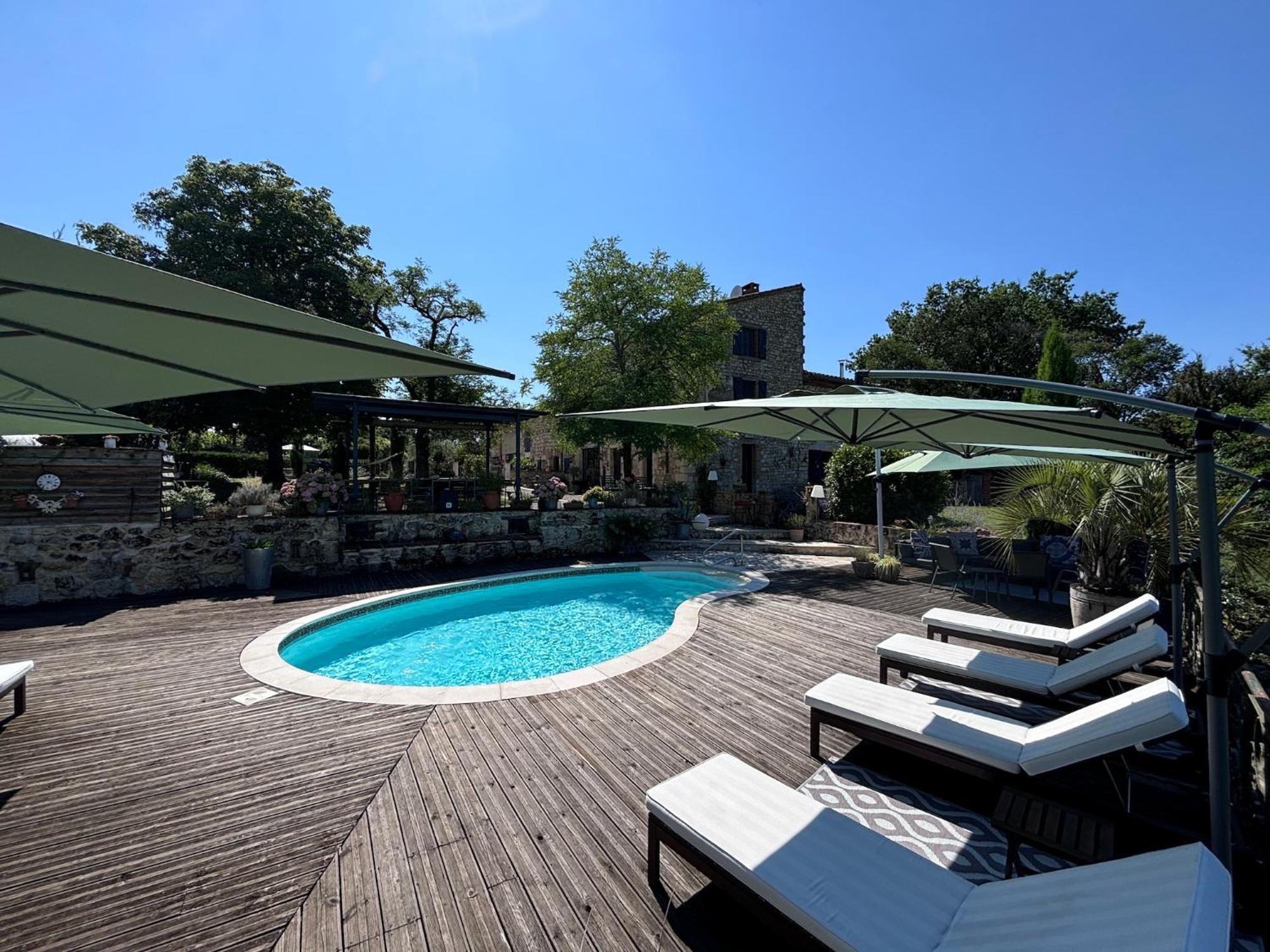 Maison Murier Hotel Fayssac Kültér fotó